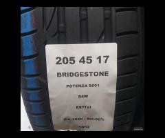 2 GOMME 205 45 17 BRIDGESTONE A1852