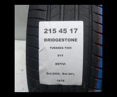 2 GOMME 215 45 17 BRIDGESTONE A1876
