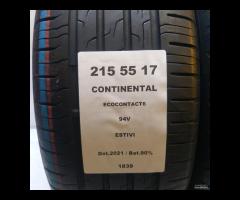 2 GOMME 215 55 17 CONTINENTAL A1839