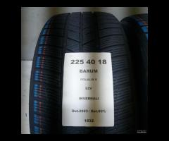 2 GOMME 225 40 18 BARUM A1832