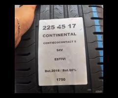 2 GOMME 225 45 17 CONTINENTAL A1750
