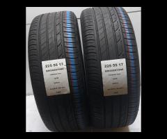 2 GOMME 225 55 17 BRIDGESTONE A1862