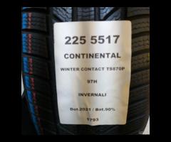 2 GOMME 225 55 17 CONTINENTAL A1793
