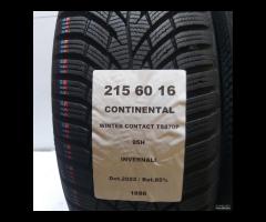 2 GOMME 215 60 16 CONTINENTAL A1886