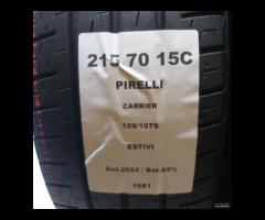 2 GOMME 215 70 15C PIRELLI A1881