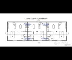 Ville stile moderno con piscina giugliano parete - 8