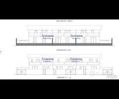 Ville stile moderno con piscina giugliano parete - 9