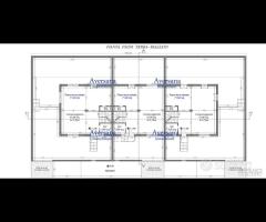 Ville stile moderno con piscina giugliano parete - 10