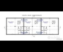 Ville stile moderno con piscina giugliano parete - 12