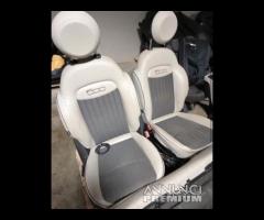 Interni 500 x pelle bianca