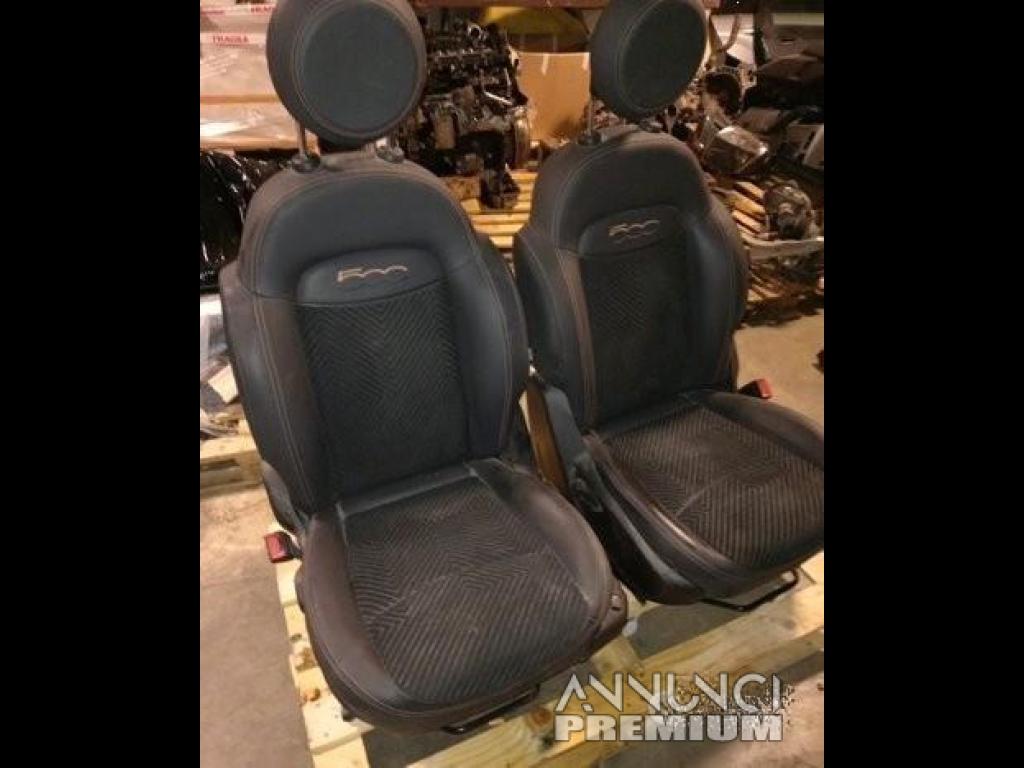 Interni fiat 500 x pelle e tessuto - 1