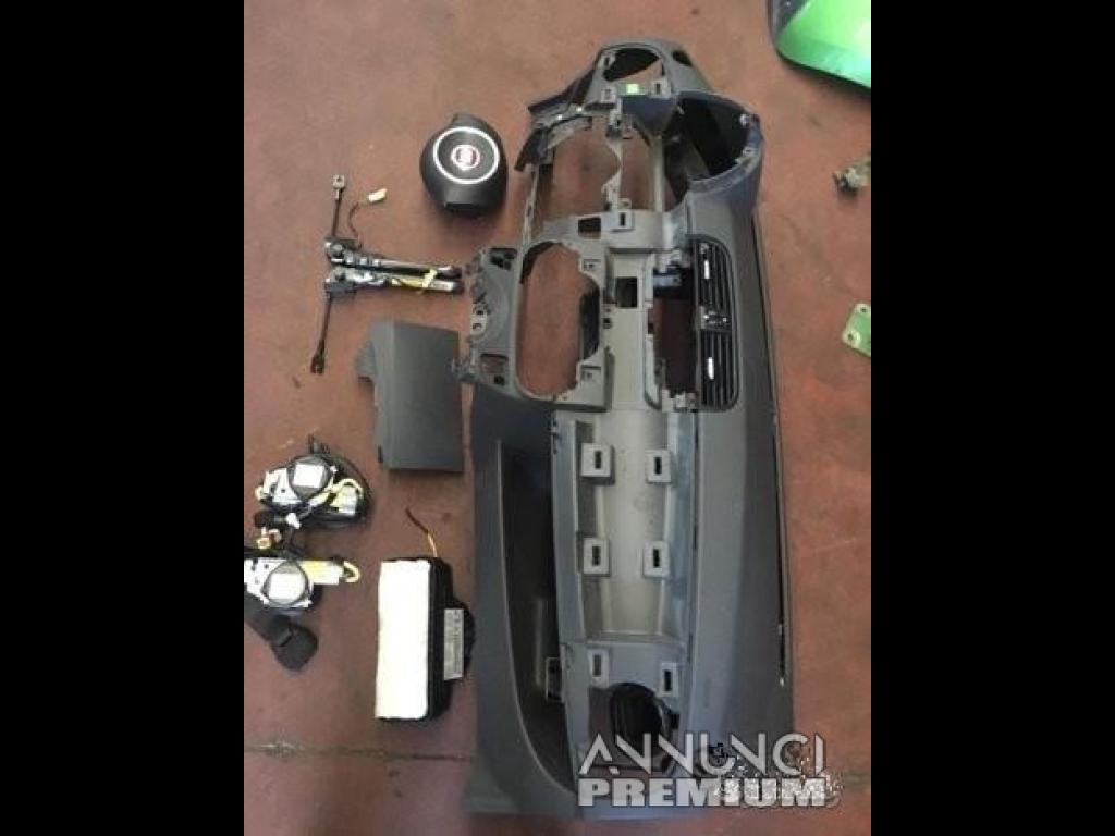 Kit airbag fiat 500 nero 2008 - 1