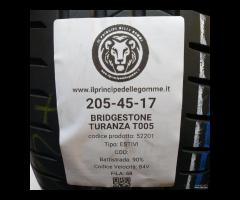 2 GOMME 205 45 17 BRIDGESTONE A52201