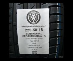 2 GOMME 225 50 18 CONTINENTAL A52221