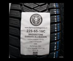 2 GOMME 225 65 16C BRIDGESTONE A52193