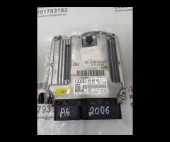 CENTRALINA MOTORI ECU AUDI A6 2006 4F0907401C 4F09 - 6