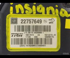 CENTRALINA POMPA ABS OPEL INSIGNIA A 22757649 1681