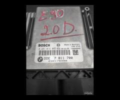 CENTRALINA MOTORE ECU BMW E90 E91 7811700 02810150 - 12