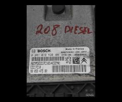 CENTRALINA MOTORE ECU PEUGEOT 208 2012 9805947580 - 12