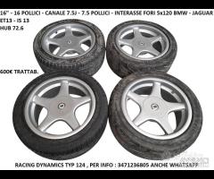 Cerchi In Lega Da 16" Per Bmw Serie 5 E34