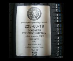 2 GOMME 225 60 18 GOODYEAR A52408