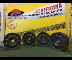 4 Cerchi Ferro 15 pollici Fiat Scudo