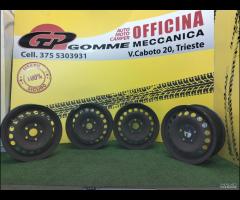 4 Cerchi Ferro 15 pollici Volkswagen Golf