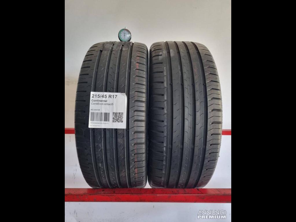 Gomme Usate Continental 215 45 17 Guarda Catalogo - 2/3