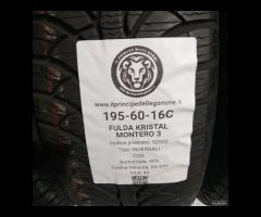 4 GOMME 195 60 16C FULDA A52500