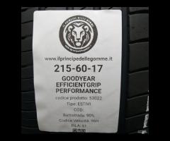 2 GOMME 215 60 17 GOODYEAR A53022