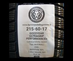 2 GOMME 215 60 17 GOODYEAR A53245
