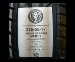 2 GOMME 235 55 17 DUNLOP A53228