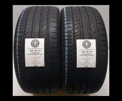 2 GOMME 255 40 19 CONTINENTAL A52327