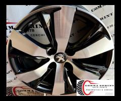 4 CERCHI IN LEGA ORIGINALI R16 PEUGEOT 2008 406