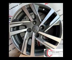 4 CERCHI IN LEGA ORIGINALI R16 PEUGEOT 208 NEW