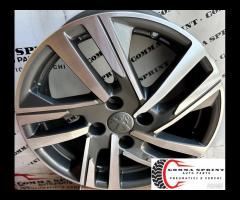 4 CERCHI IN LEGA ORIGINALI R16 PEUGEOT 208 NEW