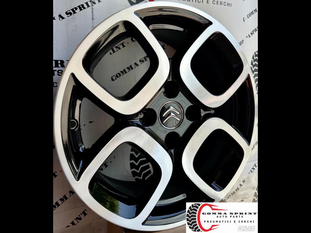 4 CERCHI IN LEGA ORIGINALI R16 CITROEN C3 C4 - 2/9