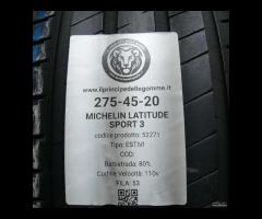 4 GOMME 275 45 20 MICHELIN A52271
