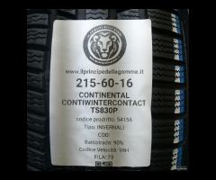 2 GOMME 215 60 16 CONTINENTAL A54156