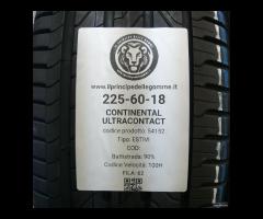 2 GOMME 225 60 18 CONTINENTAL A54152