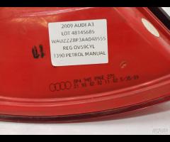 FARO FANALE STOP POSTERIORE DESTRA AUDI A3 2009 SP - 17