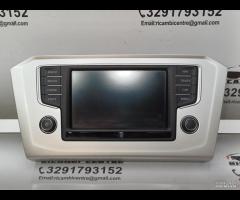 DISPLAY SCHERMO MULTIFUNZIONE GPS NAVIGATORE VW PA