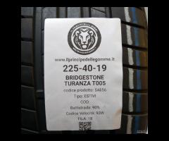 2 GOMME 225 40 19 BRIDGESTONE A54556