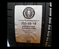 2 GOMME 225 55 18 BRIDGESTONE A54541