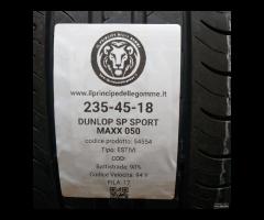 2 GOMME 235 45 18 DUNLOP A54554