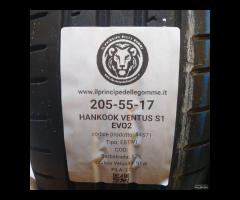 2 GOMME 205 55 17 HANKOOK A54571