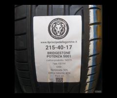 4 GOMME 215 40 17 BRIDGESTONE A54570