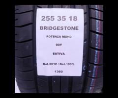 2 GOMME 255 35 18 BRIDGESTONE A1360