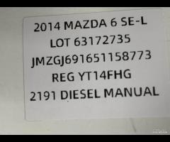 PORTA PORTIERA POSTERIORE SINISTRA SX MAZDA 6 III - 6