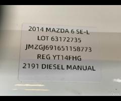 PORTA PORTIERA POSTERIORE DESTRA DX MAZDA 6 III SE - 17